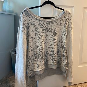 Earthbound Trading Co. Gray Sweater